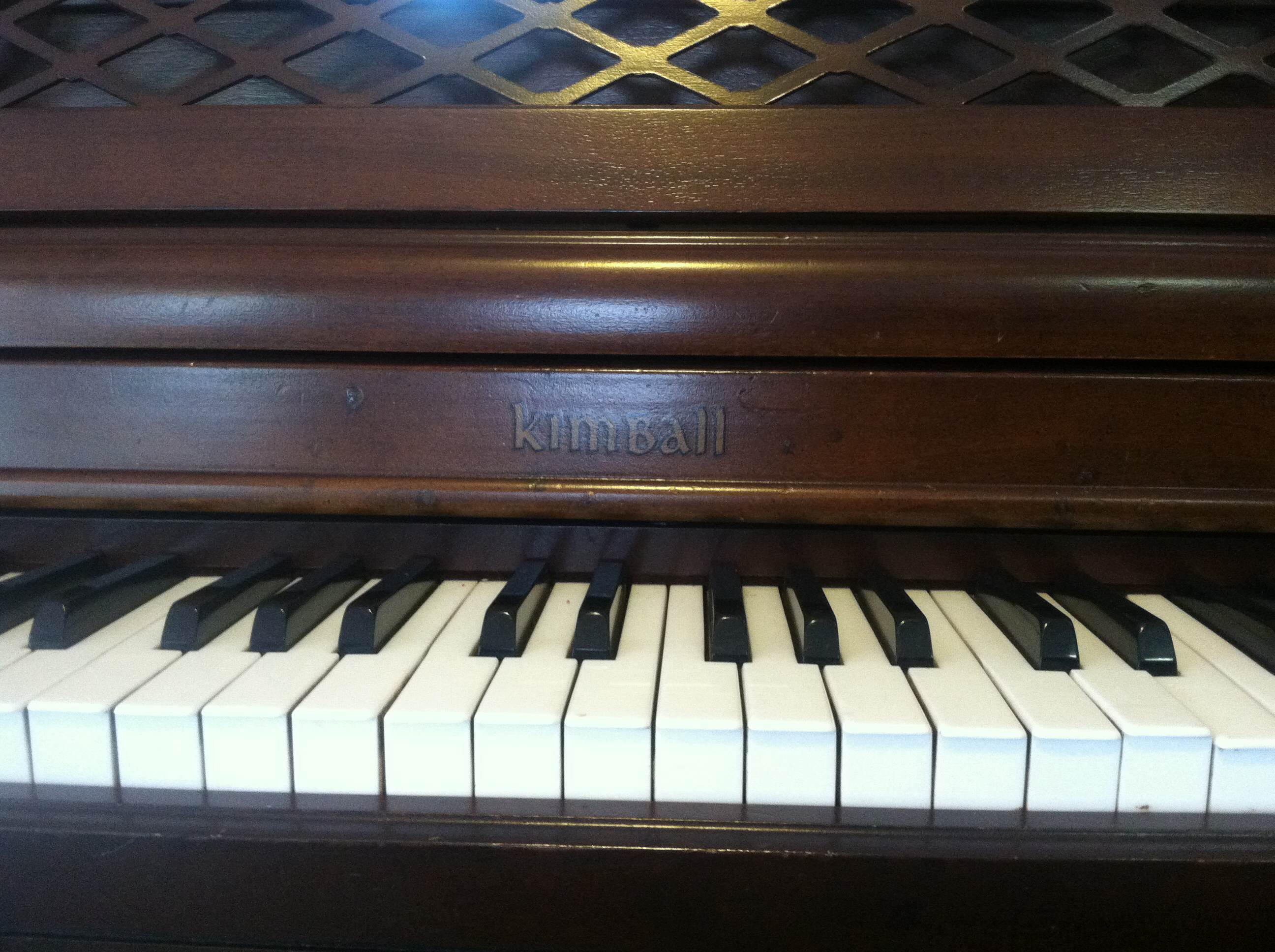 Kimball Mahogany » Vienna Piano